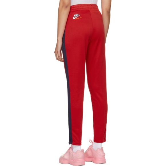 Nike Pants - NikeLab x Martine Rose Edition Red Lounge Pants
